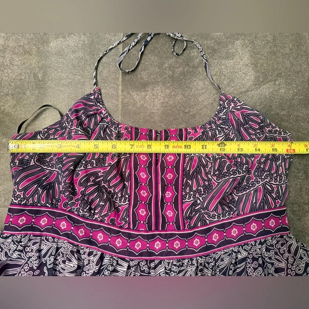 Tie halter dress by Laundry - Picture 6 of 9